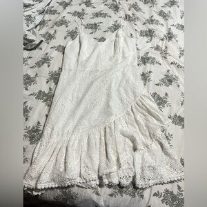 White eyelet Dress